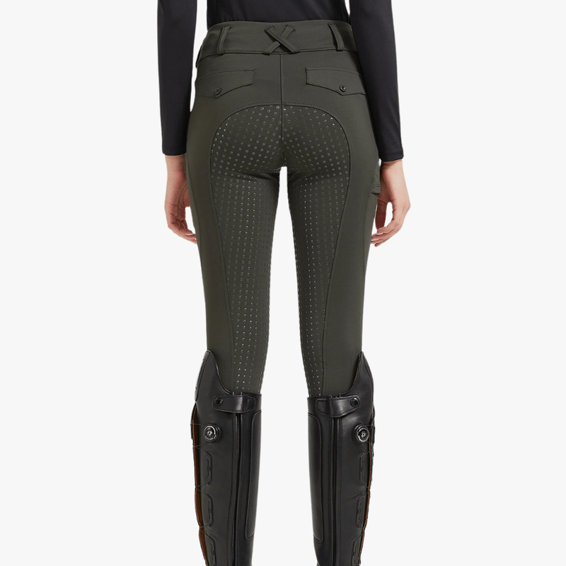 Mason Women's Silicone Grip Riding Breeches with Phone Pockets