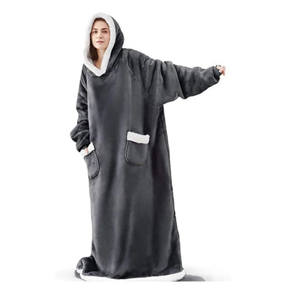 Extra-Large Hooded Blanket Robe