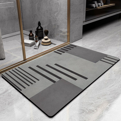 DryWave | Quick-Drying Bathroom Mat for Absorbent, Non-Slip Comfort
