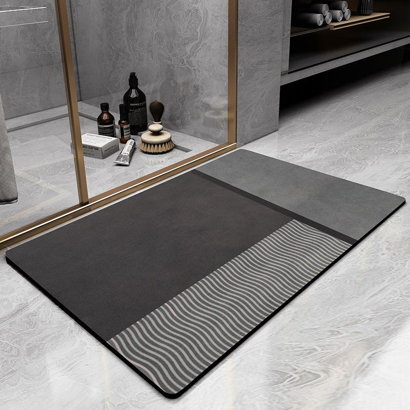DryWave | Quick-Drying Bathroom Mat for Absorbent, Non-Slip Comfort