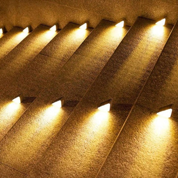 SoluStep Solar-Powered Step Lights