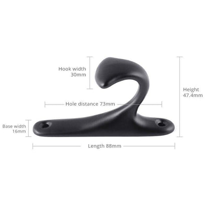 Hookly | Durable Wall Hooks for Towels and Bathrobes - Ideal for Bathroom, Kitchen, and Bedroom