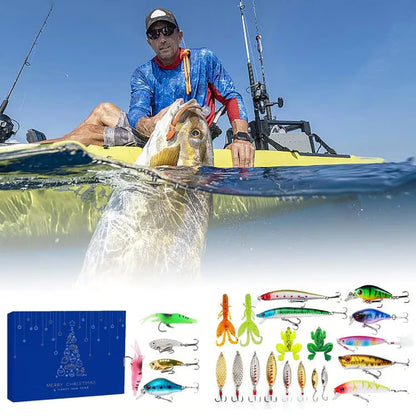 Fishing Enthusiast's Advent Calendar – Featuring Lures for Every Day
