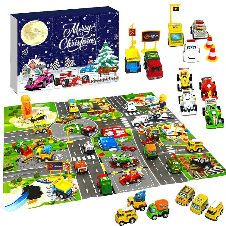 Toy Car Advent Calendar – Enjoy Daily Fun Leading Up to Christmas!