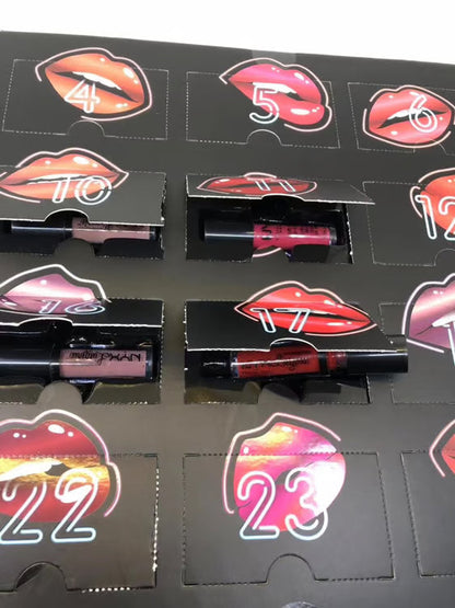 Elegant Lipstick Advent Calendar – Unwrap Daily Glamour and Shine