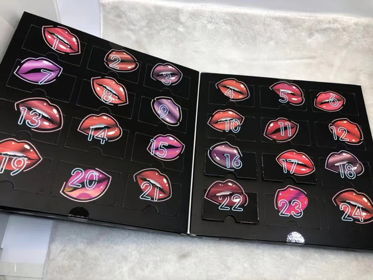 Elegant Lipstick Advent Calendar – Unwrap Daily Glamour and Shine