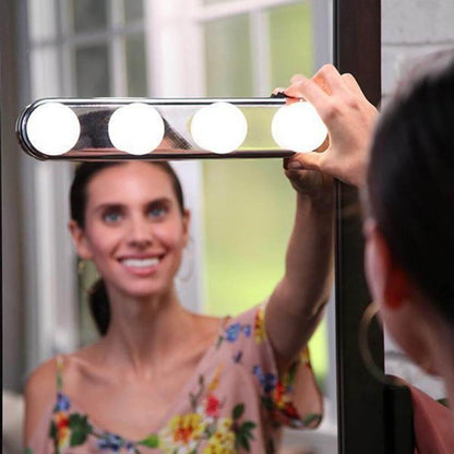 BrightFix | LED Suction Cup Makeup Light for Bathroom Sink & Mirror