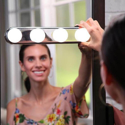 BrightFix | LED Suction Cup Makeup Light for Bathroom Sink & Mirror