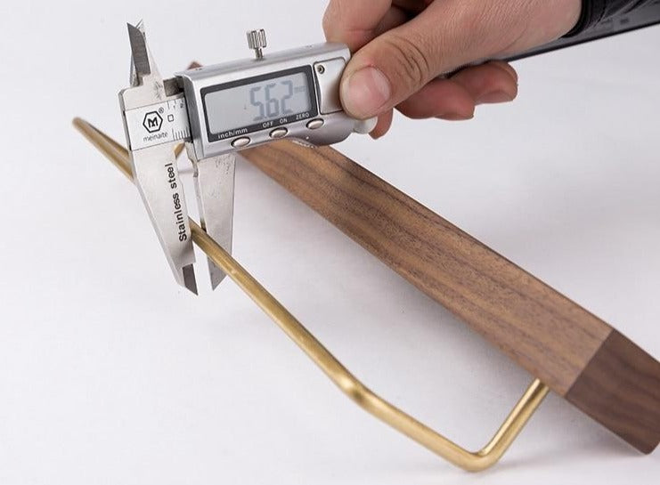 TowelCrest | Stylish Wooden Towel Rack, Contemporary Wall-Mounted Bathroom Organizer