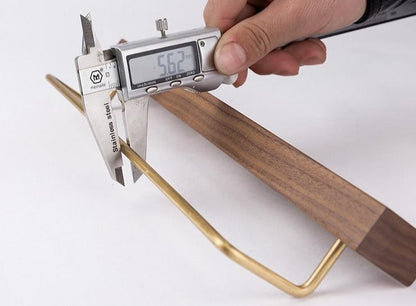 TowelCrest | Stylish Wooden Towel Rack, Contemporary Wall-Mounted Bathroom Organizer