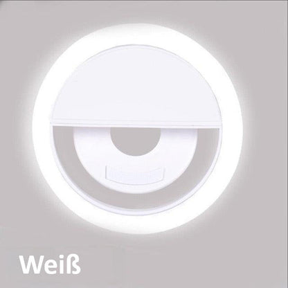 GlowSnap - Compact Ring Light for Perfect Selfies