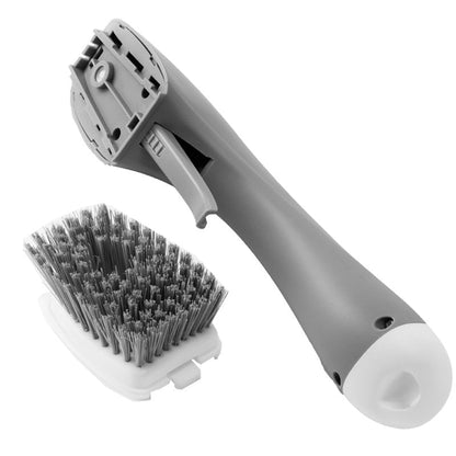 ScrubEase | Versatile Cleaning Brush with Built-in Liquid Dispenser for Kitchen and Bathroom