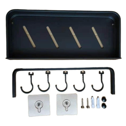 SleekShelf | Stylish Wall-Mounted Shower Organizer – No Drilling Required