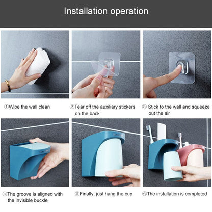 CupGrip | Magnetic Wall Holder for Bathroom Cups, Toothbrushes, Toothpaste, Razors & Accessories