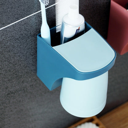 CupGrip | Magnetic Wall Holder for Bathroom Cups, Toothbrushes, Toothpaste, Razors & Accessories