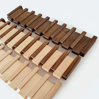 MelodyRack | Piano-Inspired Wooden Wardrobe