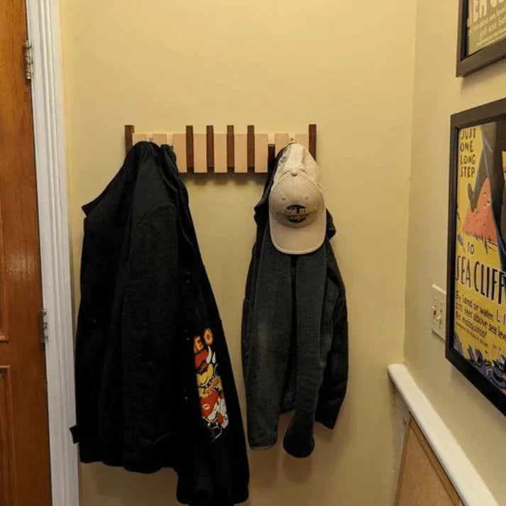MelodyRack | Piano-Inspired Wooden Wardrobe