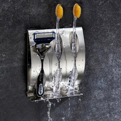ShowerClip | Rust-Resistant Razor and Toothbrush Holder - Sturdy Mounted Bathroom Organizer