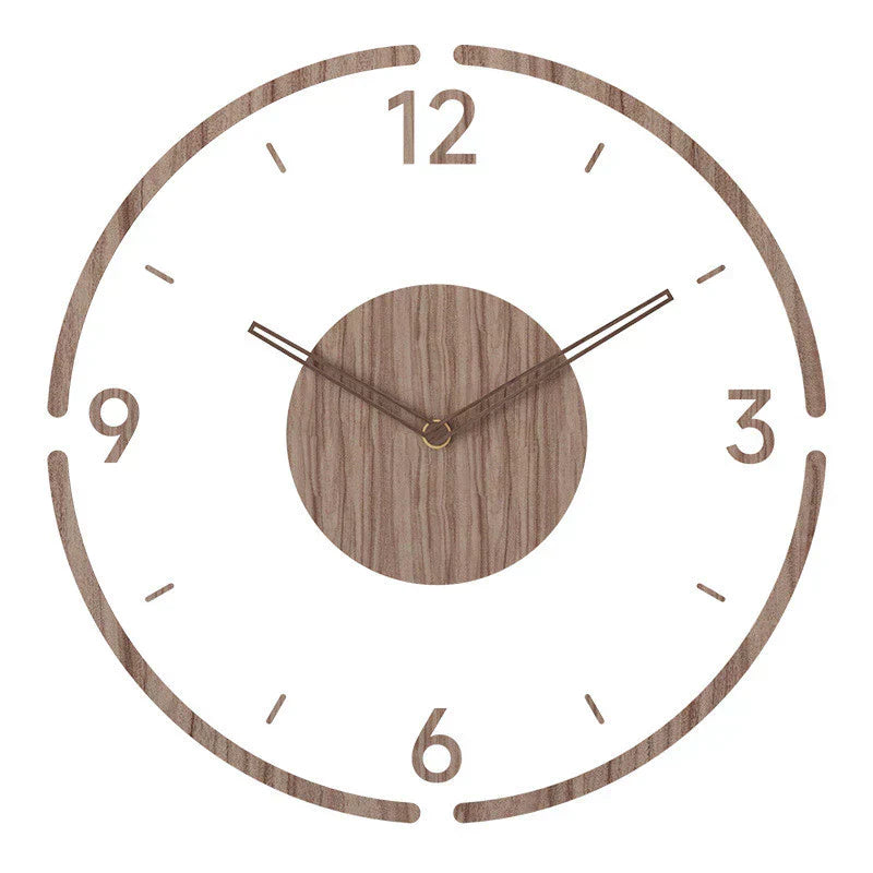 Timeless Scandinavian Style: Wooden Clock