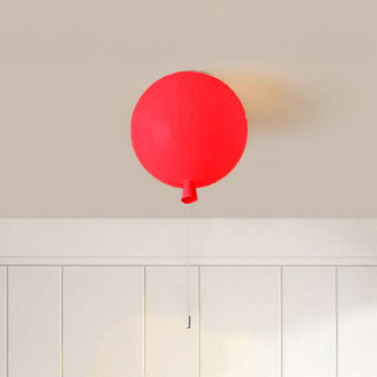 Contemporary Balloon-Shaped LED Ceiling Light – AuraLite