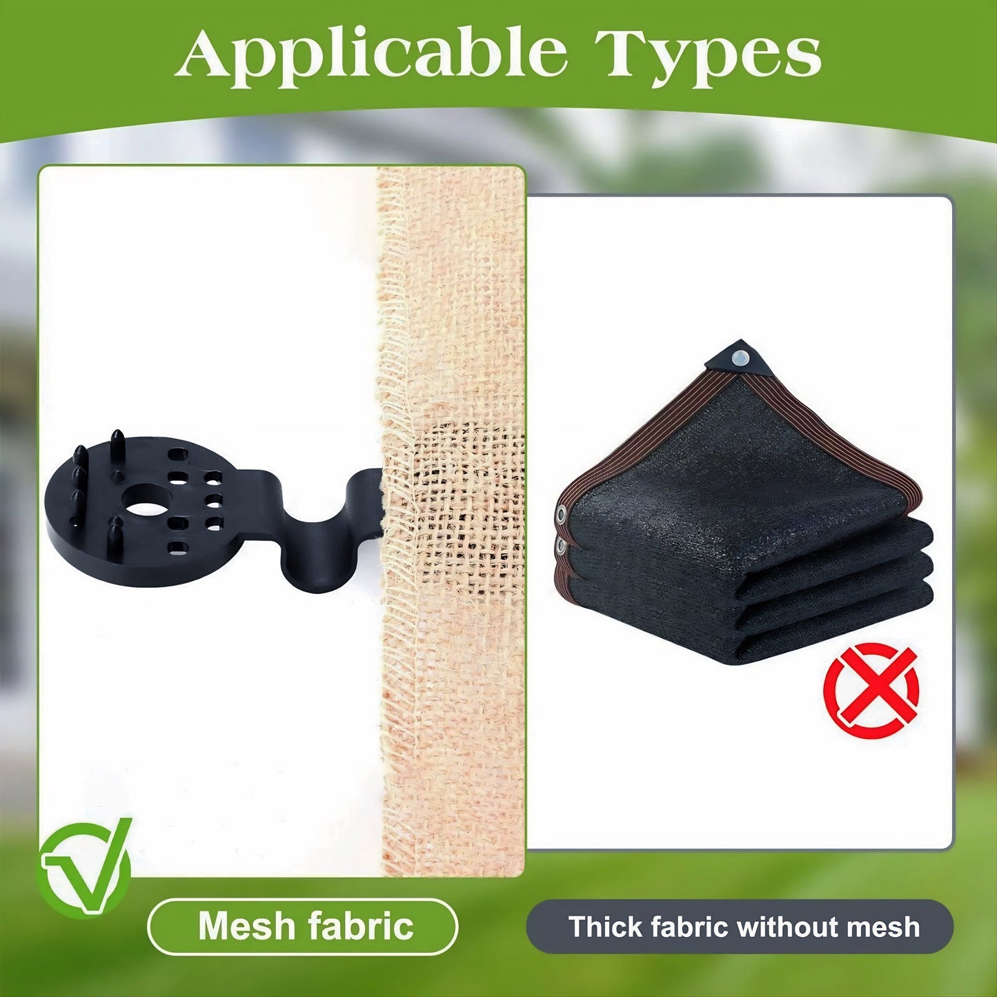 GardenNet Clips: Fast and Easy Solutions for Garden Nets