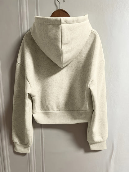 Sophie | Drawstring Zip-Up Hoodie