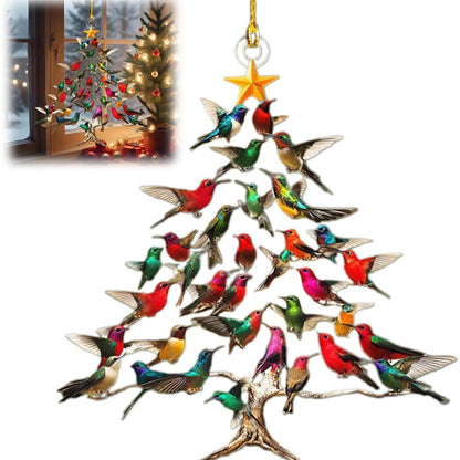 Hummingbird Holiday Ornament — A Celebration of Nature and Cheer