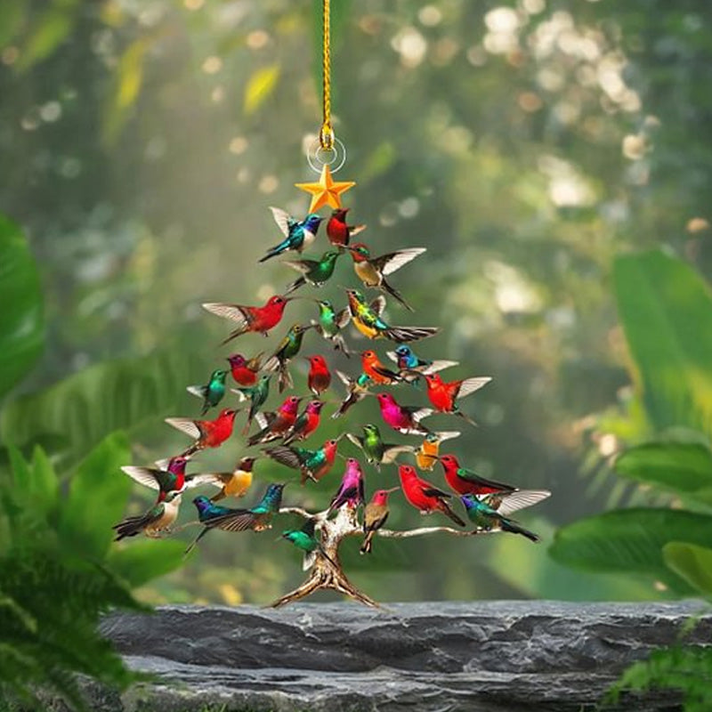 Hummingbird Holiday Ornament — A Celebration of Nature and Cheer