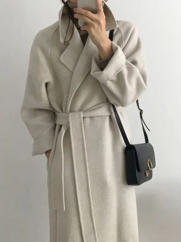 Talitha - Women's Long Wool Overcoat