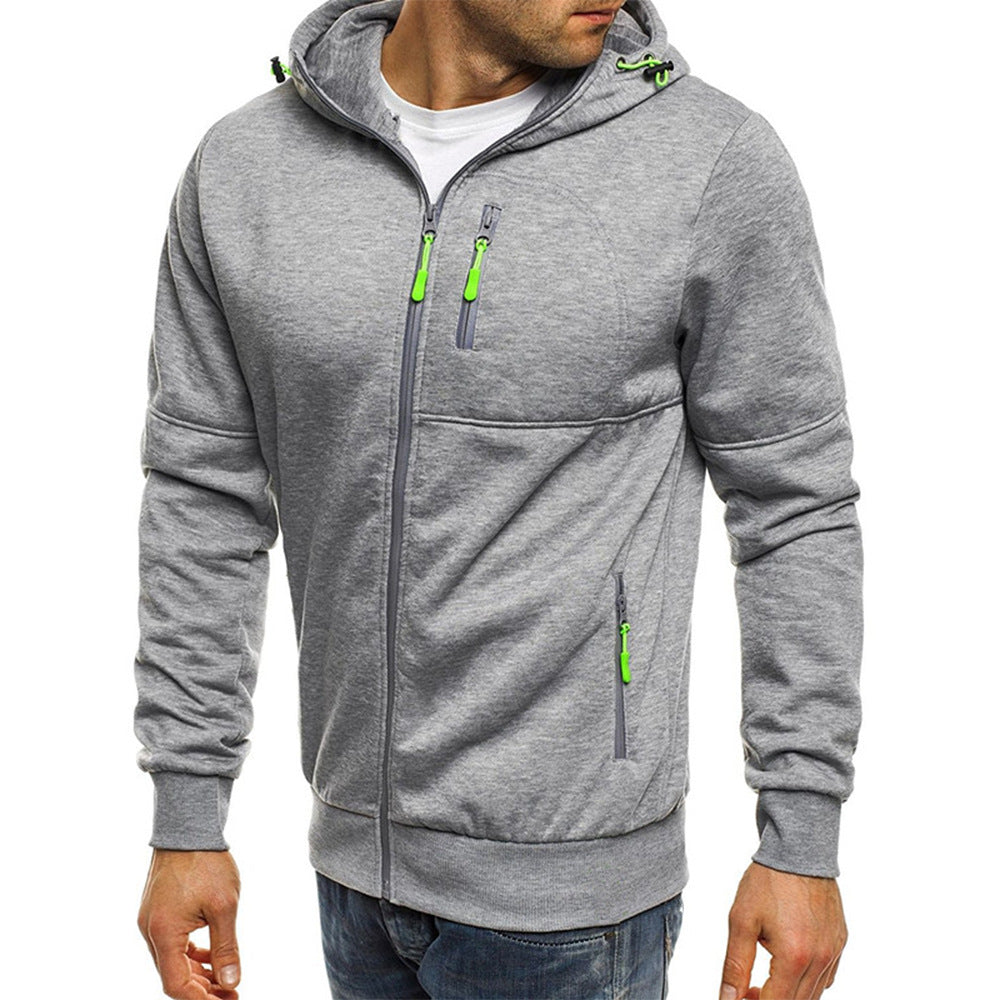 Tom | Men's Zip-Up Wool Hoodie