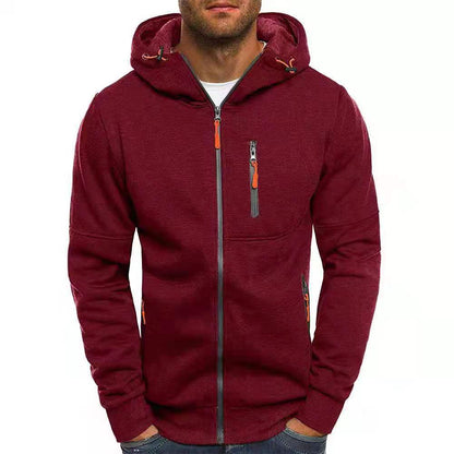 Tom | Men's Zip-Up Wool Hoodie