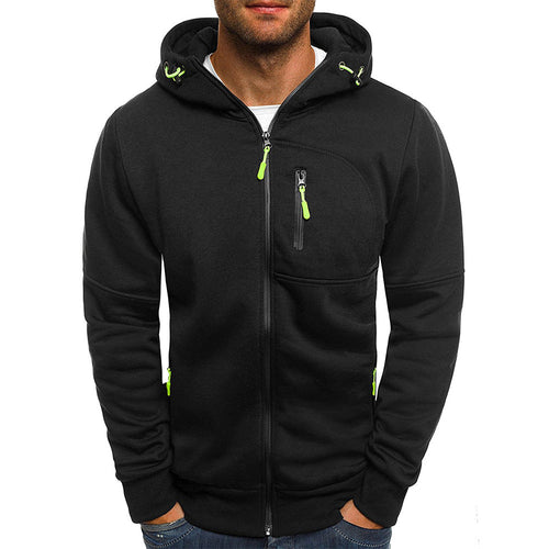 Tom | Men's Zip-Up Wool Hoodie