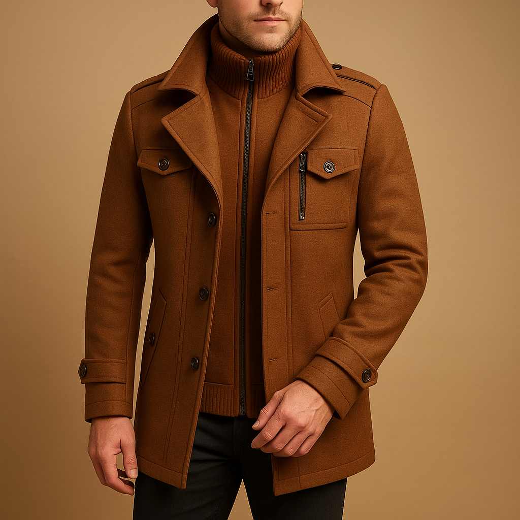 Olivier Men's Two-Piece Winter Coat