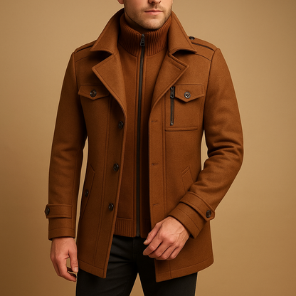 Olivier Men's Two-Piece Winter Coat