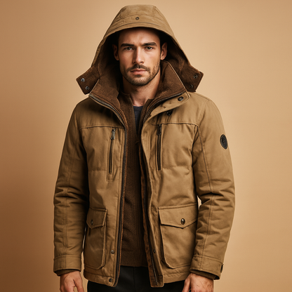 Men's Hooded Winter Jacket | Bram