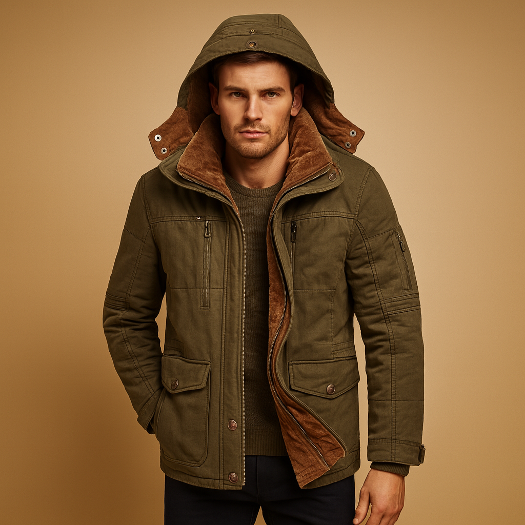 Men's Hooded Winter Jacket | Bram