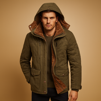 Men's Hooded Winter Jacket | Bram