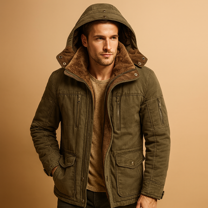 Men's Hooded Winter Jacket | Bram